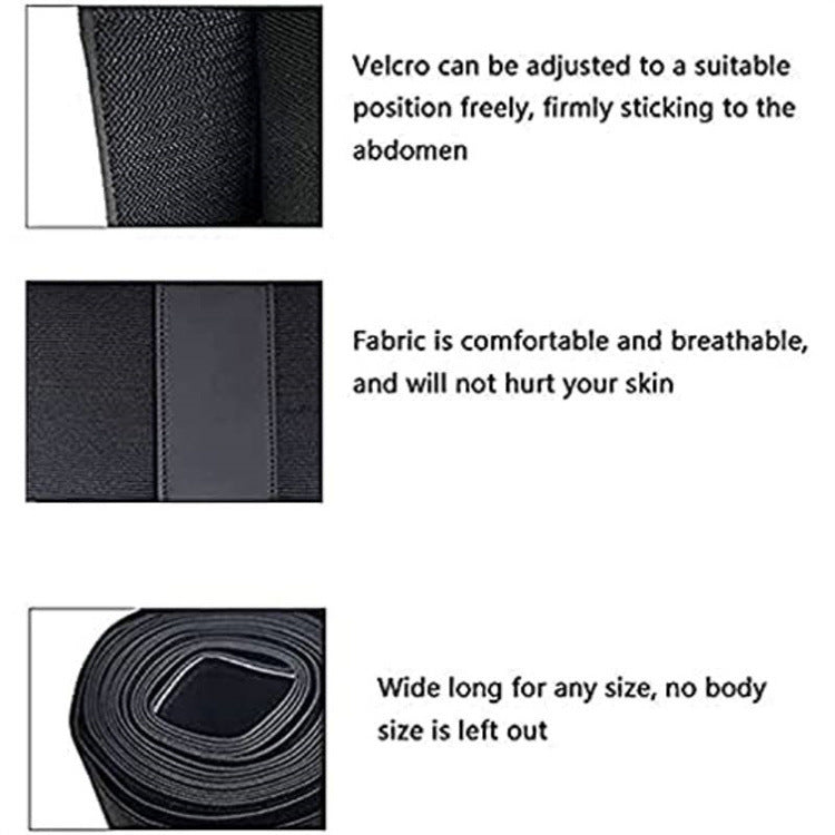 Hook & Loop Strap Yoga Fat Reduction Postpartum Belly Band